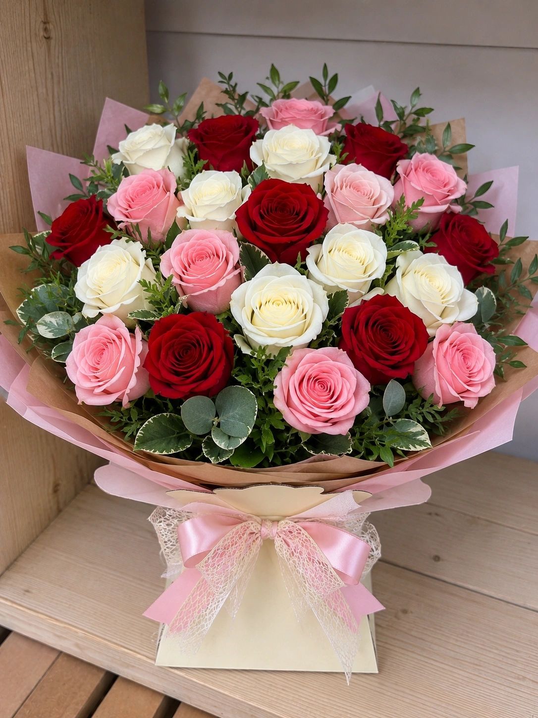Hand-Tied Roses