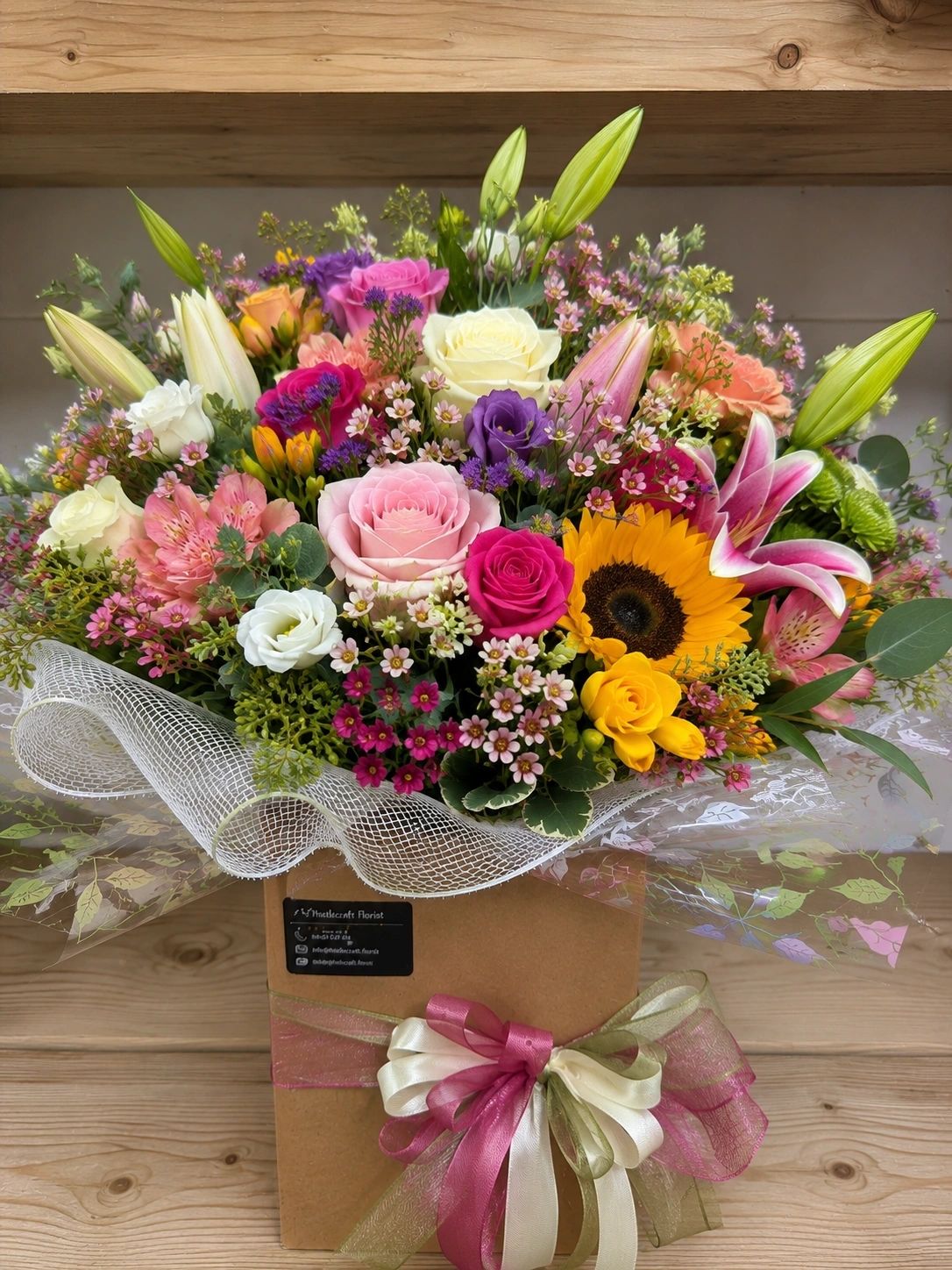 Hand-Tied Deluxe (Valentines Day) Bouquets