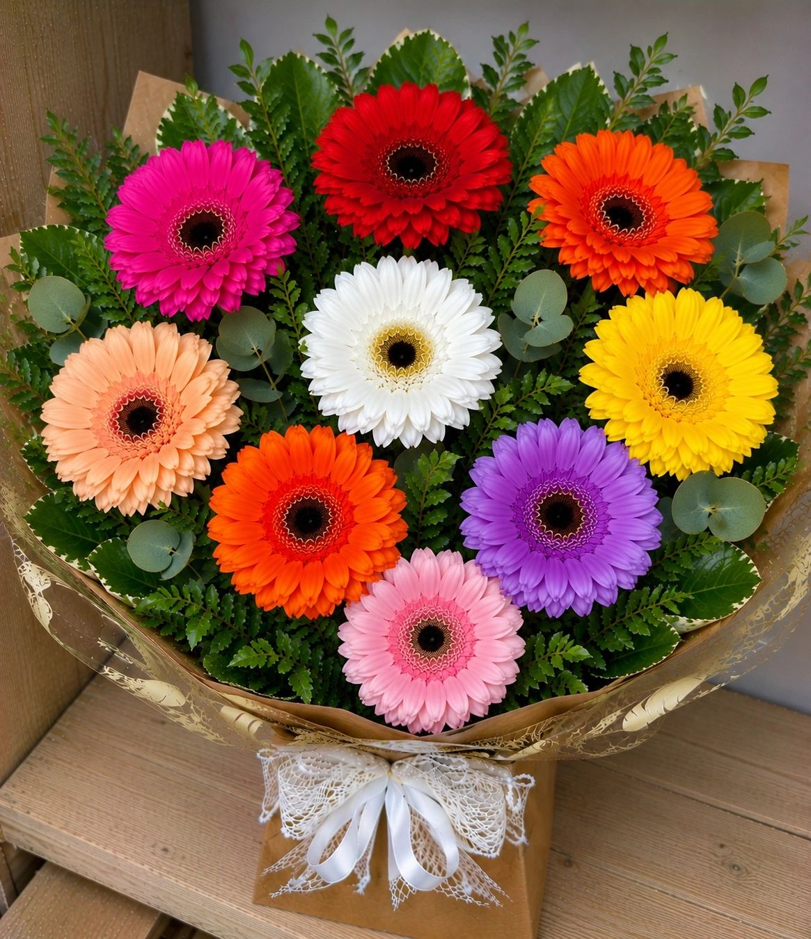 Hand-Tied Gerbera