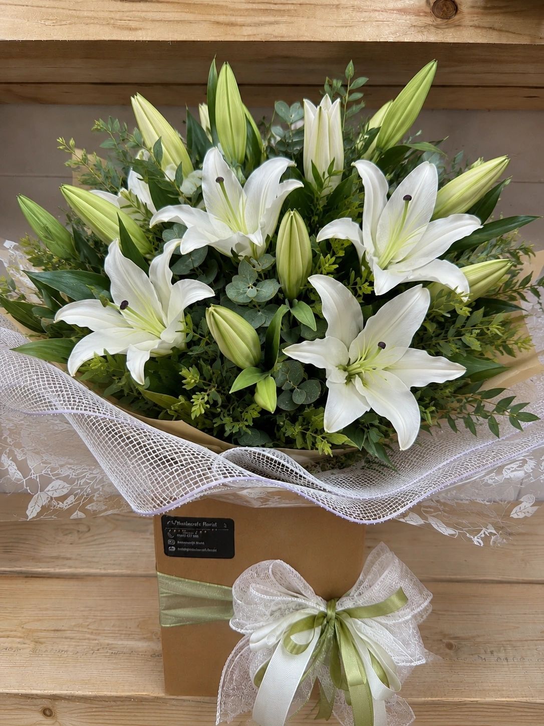 Hand-Tied Lilies