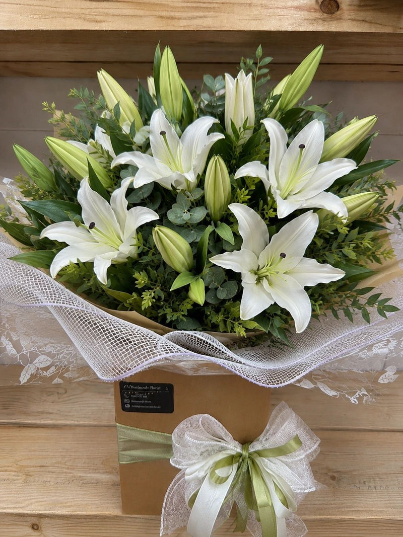 Hand-Tied Lilies
