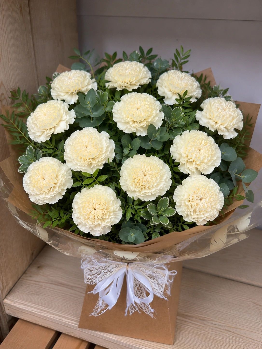 Hand-Tied Carnations