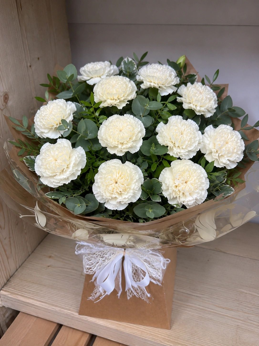 Hand-Tied Carnations